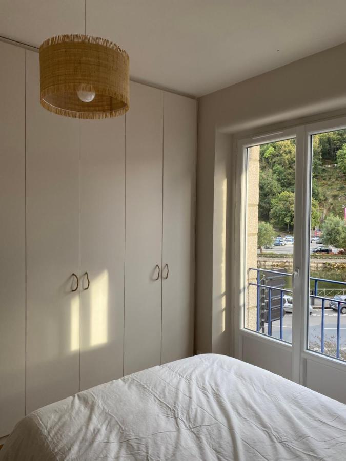 Ferienwohnung T2 Plein Sud - Parking - Balcon Vue Odet - Renove Par Un Architecte Quimper Exterior foto